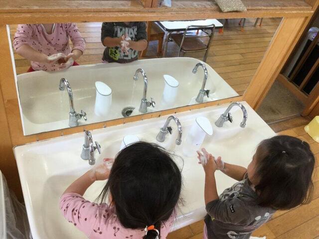 手洗い(本園　うめ)