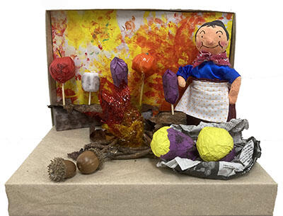 飾り棚ブロック（分園）