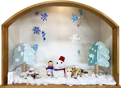 飾り棚ブロック（本園）