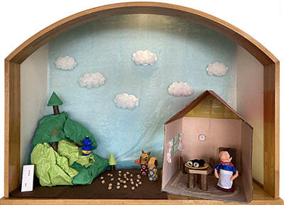 飾り棚ブロック（本園）