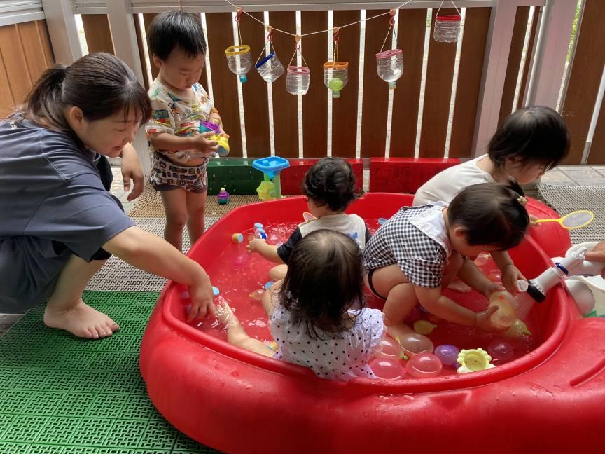 プールあそび・水風船（分園）