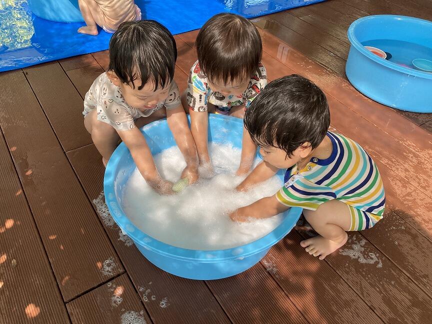 泡あそび(本園 もも２)