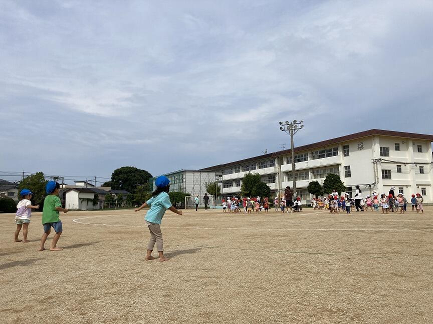 遊戯中に(本園 年長)