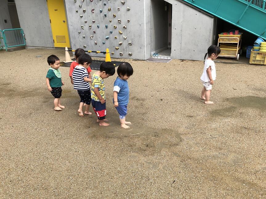 園庭あそび　(本園うめ組)