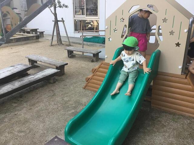 外で元気に！