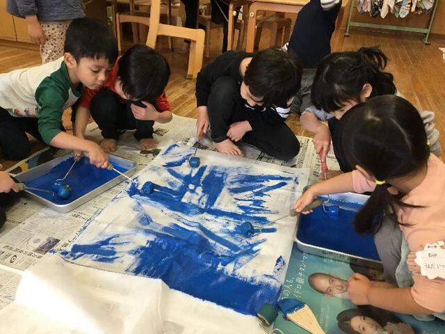 「こいのぼり」(本園　すみれ組)