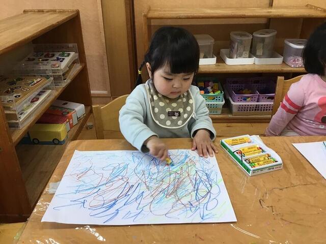 「お絵描きしたよ。」(本園　うめ２組)