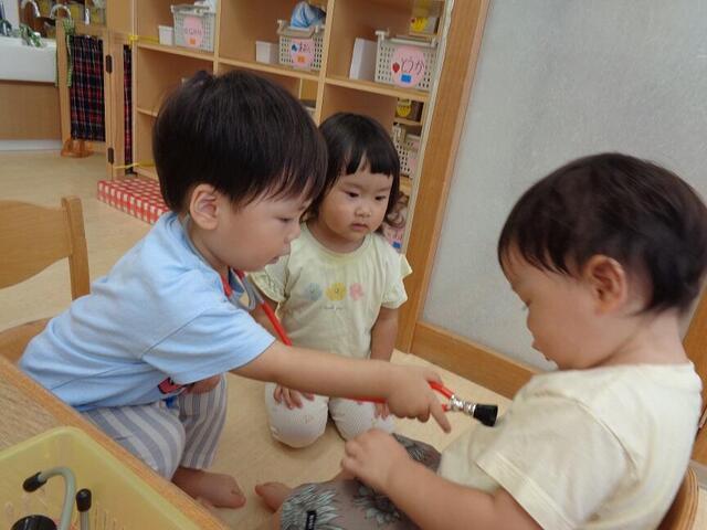 病院ごっこをしました（分園）