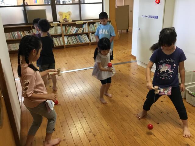 けん玉（本園　つくし組）