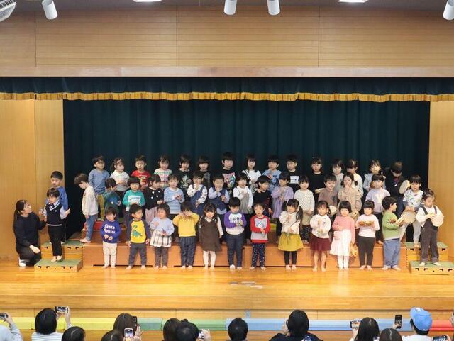 年長音楽発表会（本園　年長）