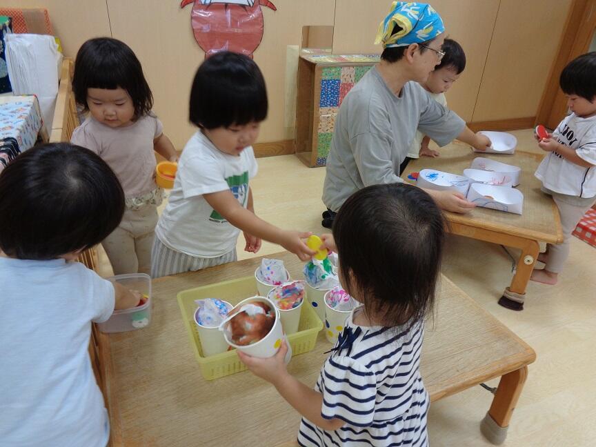 おまつりごっこをしました。（分園）