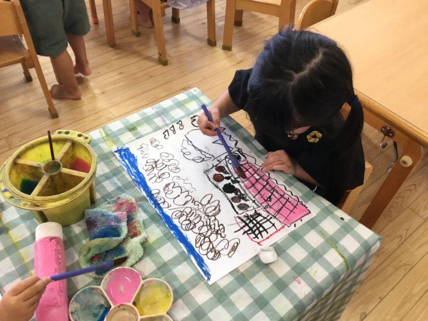 「お盆の思い出」（本園　れんげ組）