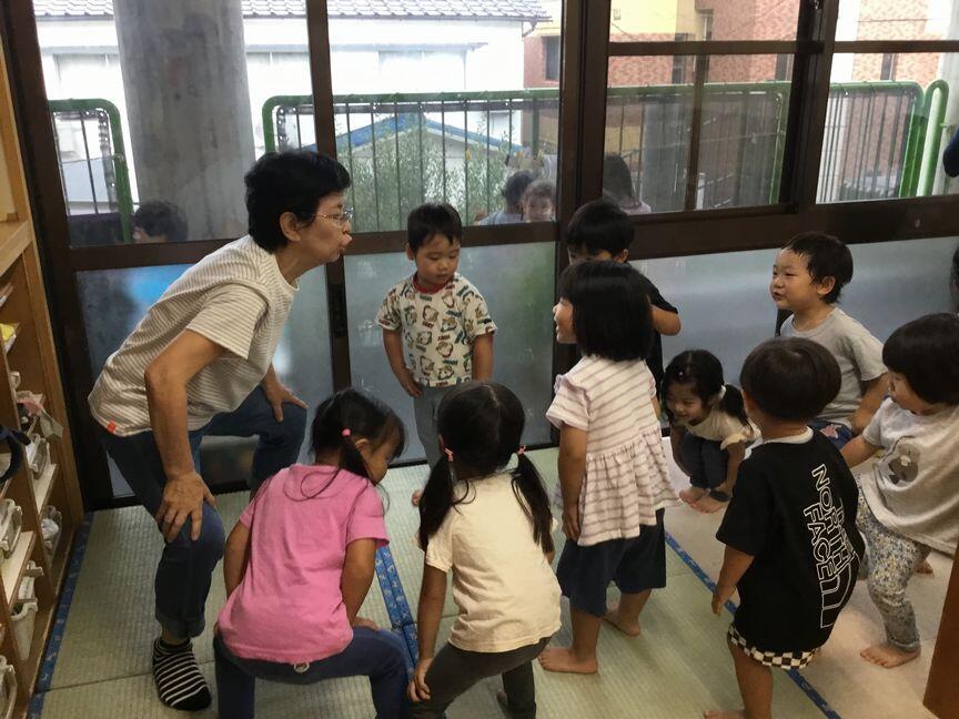 体操をしました(本園　さくら１組)