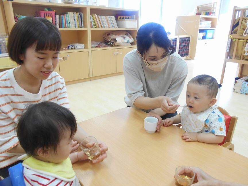 「一日保育士ありがとうございました」（分園）